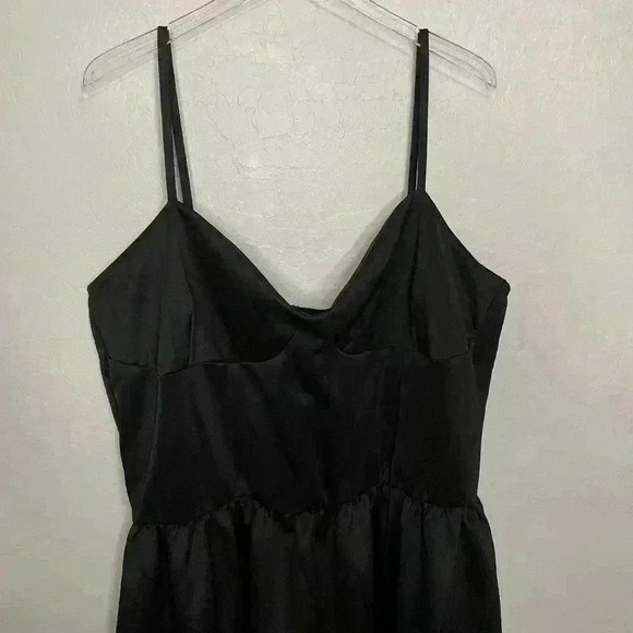 Boohoo Black Plus Scuba Sweetheart Skater Dress US 24 NWT - Picture 5 of 10